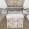 Designart 'Purple Blossoming Orchids and Yellow Butterflies' Floral Bedding Set - Duvet Cover & Shams